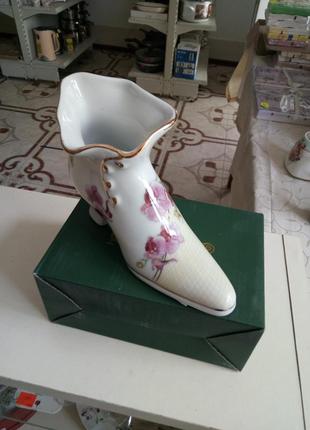 Підставка для серветок туфелька квітка