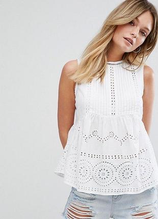 Подписчикам скидки!☝️шикарная натуральная блуза р.8/s