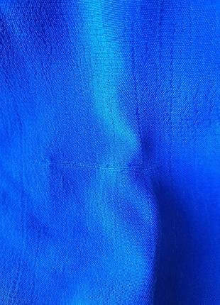 Красиве синє плаття з вишивкою, етно, вишиванка під поясок monsoon10 фото