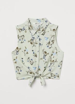 Нова колекцыя блуза блузка топ блуза-топ для девочки от h&m (сша)3 фото