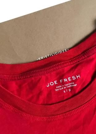 Красная футболка joe fresh4 фото