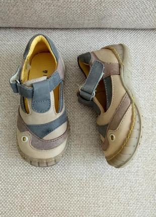Шкіряні ортопедичні кросівки кросівки, сандалі босоніжки andre 24розм(14,5-14,8 см)