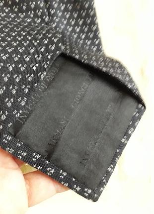 Винтажный галстук giorgio armani  оригинал4 фото