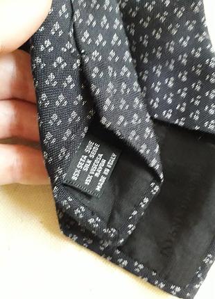 Винтажный галстук giorgio armani  оригинал3 фото