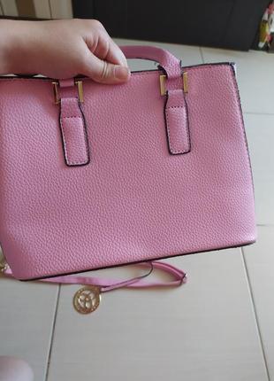 Сумка/ яркая сумка/ розовая сумка/ маленькая сумочка9 фото