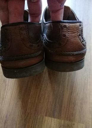 Кожаные туфли zara 3