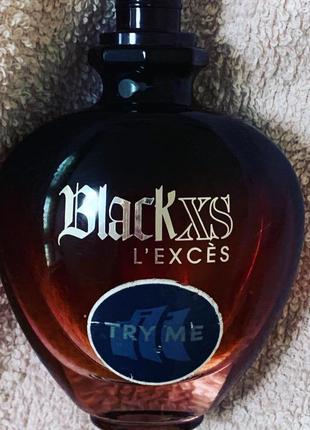 Оригінал. тестер duty free paco rabanne blackxs l exces1 фото