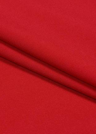 Красивая нарядная скатерть на стол, красная2 фото