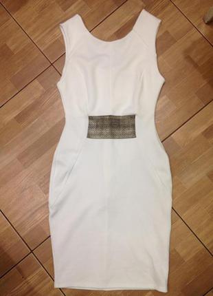 Платье белое petites р-р. eu 38/10