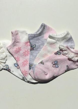 Низкие носки для девочки primark2 фото