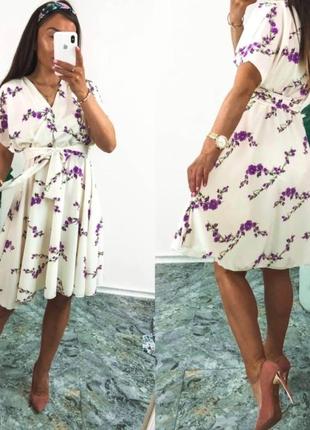 Цветочное платье 👗
