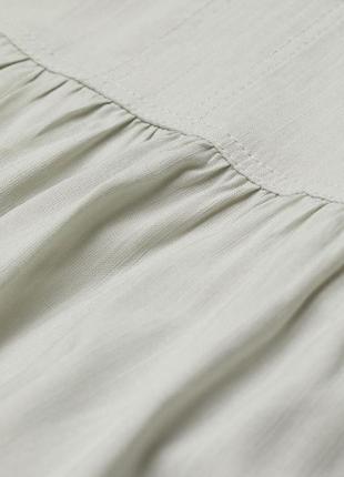 Короткое платье из воздушной ткани из смеси вискозы и хлопка6 фото