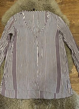 Шикарна блуза сорочка massimo dutti