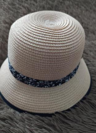 Соломенная шляпка nutmeg
