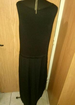 Трикотажное,стрейч,длинное платье-сарафан,бохо,италия6 фото