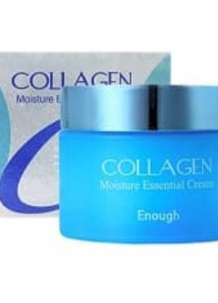 Крем для обличчя enough collagen moisture essential cream живильний 50 мл