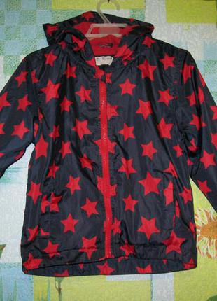 Ветровка на флисе "camprio" размер 3-4 года.