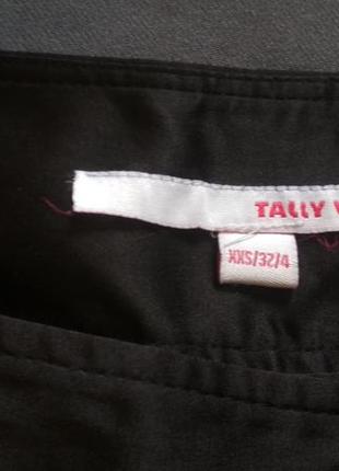 Tally weijl атласные женские брюки штаны джинсы лосины3 фото