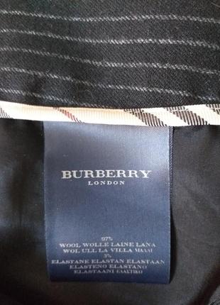 Burberry london  шерстяная юбка5 фото