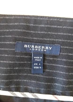 Burberry london  шерстяная юбка2 фото