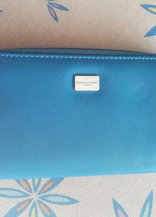 Новий гаманець блакитного кольору david jones paris