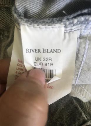 Серые шорты river island 6