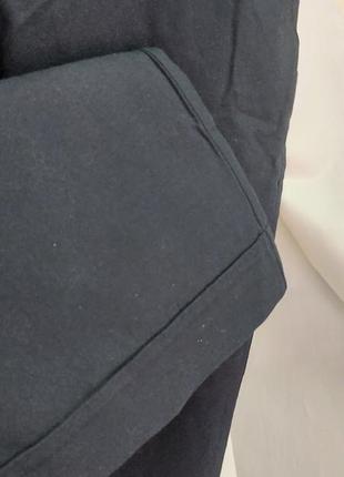 Широкие черные коттоновые брюки vero moda палаццо6 фото