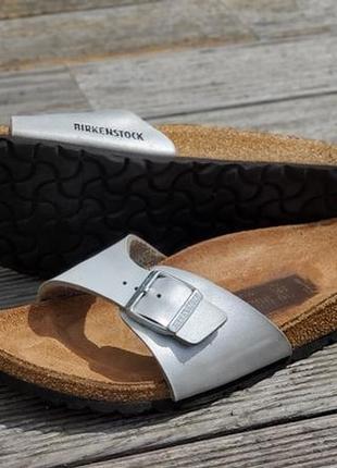 Босоножки сланцы birkenstock® madrid биркеншток ортопедические1 фото