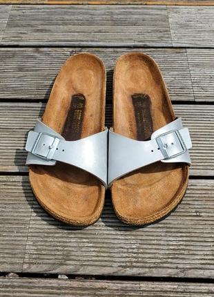 Босоножки сланцы birkenstock® madrid биркеншток ортопедические10 фото