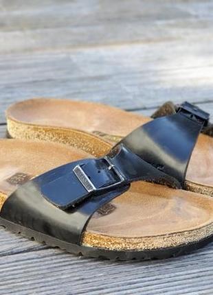 Босоножки сланцы birkenstock® madrid биркеншток ортопедические8 фото