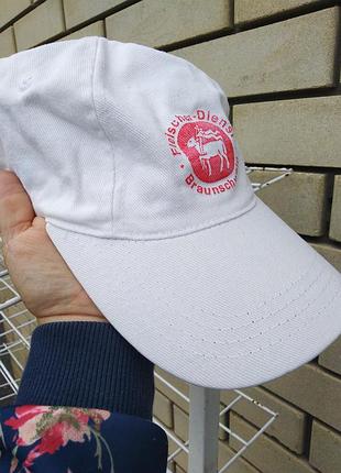 Бейсболка унісекс, розмір 55-58,біла.