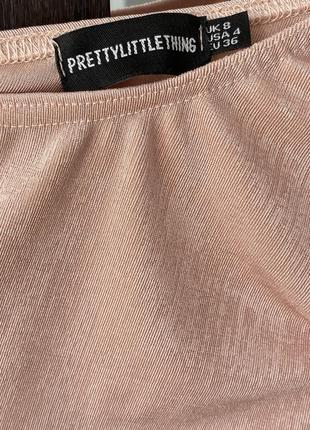 Боди на одне плече prettylittlething xs-s