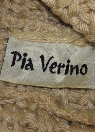 Свитер, джемпер  "pia verino", крупная вязка, мягчайший, 40-42-44-46 - 48 размер5 фото