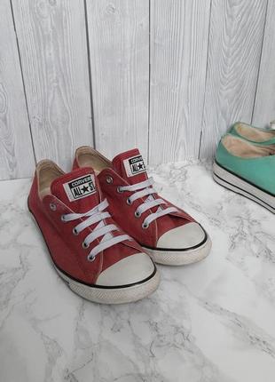 Кеды бордовые converse, кроссовки, хайтопы