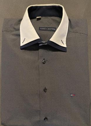 Рубашка tommy hilfiger 100% хлопок