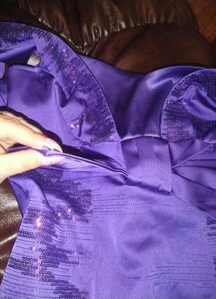 Платье 👗 фиолетового красивого цвета4 фото