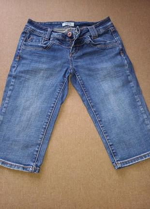 Шорты бриджи джинсовые