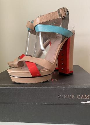 Шкіряні босоніжки vince camuto