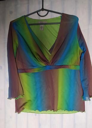 Кольорова блузка,