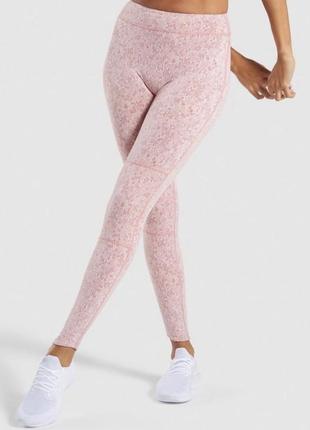 Женские лосины gymshark fleur texture оригинал