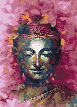 Картина по номерам будда браш