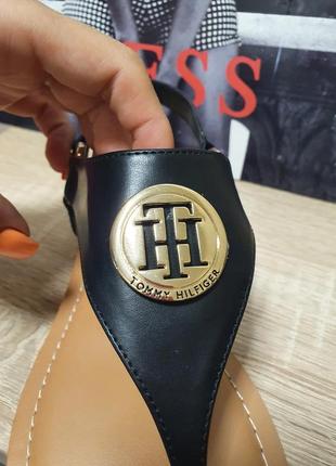 Сандалии босоножки tommy hilfiger 37-37.5 г. оригинал5 фото