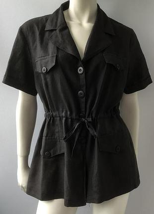 Елегантний легкий піджак, 100% льон рамі, франція, оригінал