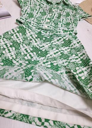Милый винтажный костюм зеленый топ и юбка ретро4 фото