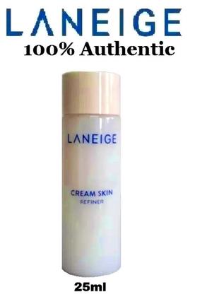 Laneige cream skin cerapeptide refiner 25ml кремовый увлажняющий тонер3 фото