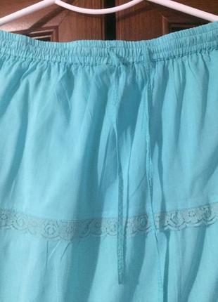 Легкая летняя юбка индия2 фото