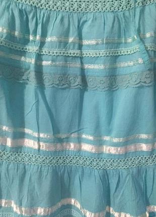 Легкая летняя юбка индия5 фото