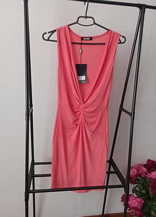 Гарненька коралова сукня missgudet eur38/10