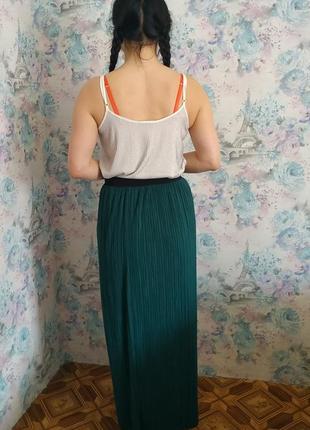 Плиссированная юбка ,юбка плиссе,юбка длинная в пол2 фото