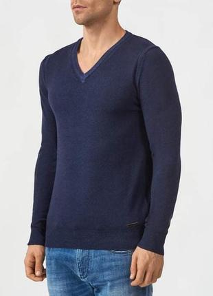 Мужской пуловер от итальянского бренда премиум класса frankie morello2 фото